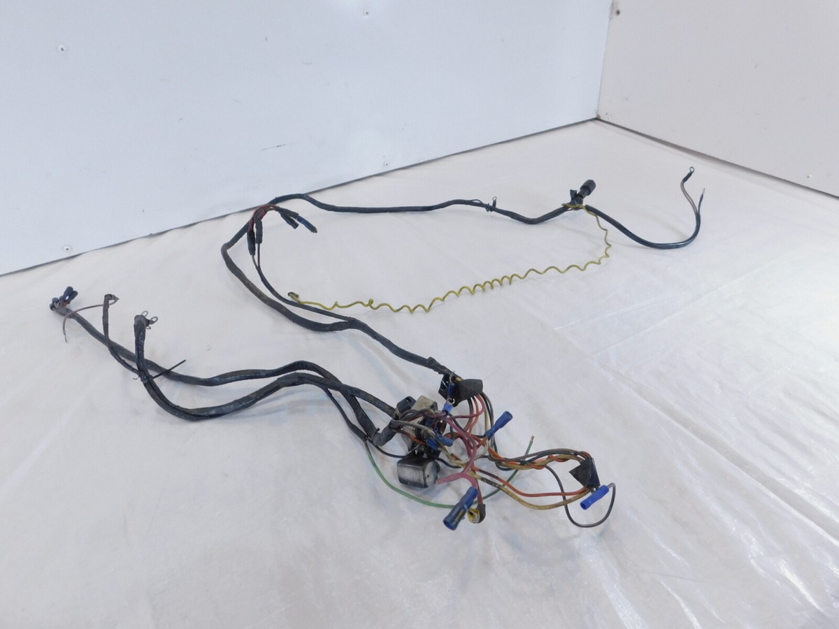 1981 81 Harley Davidson Ironhead Sportster XLH 1000 Main Wiring