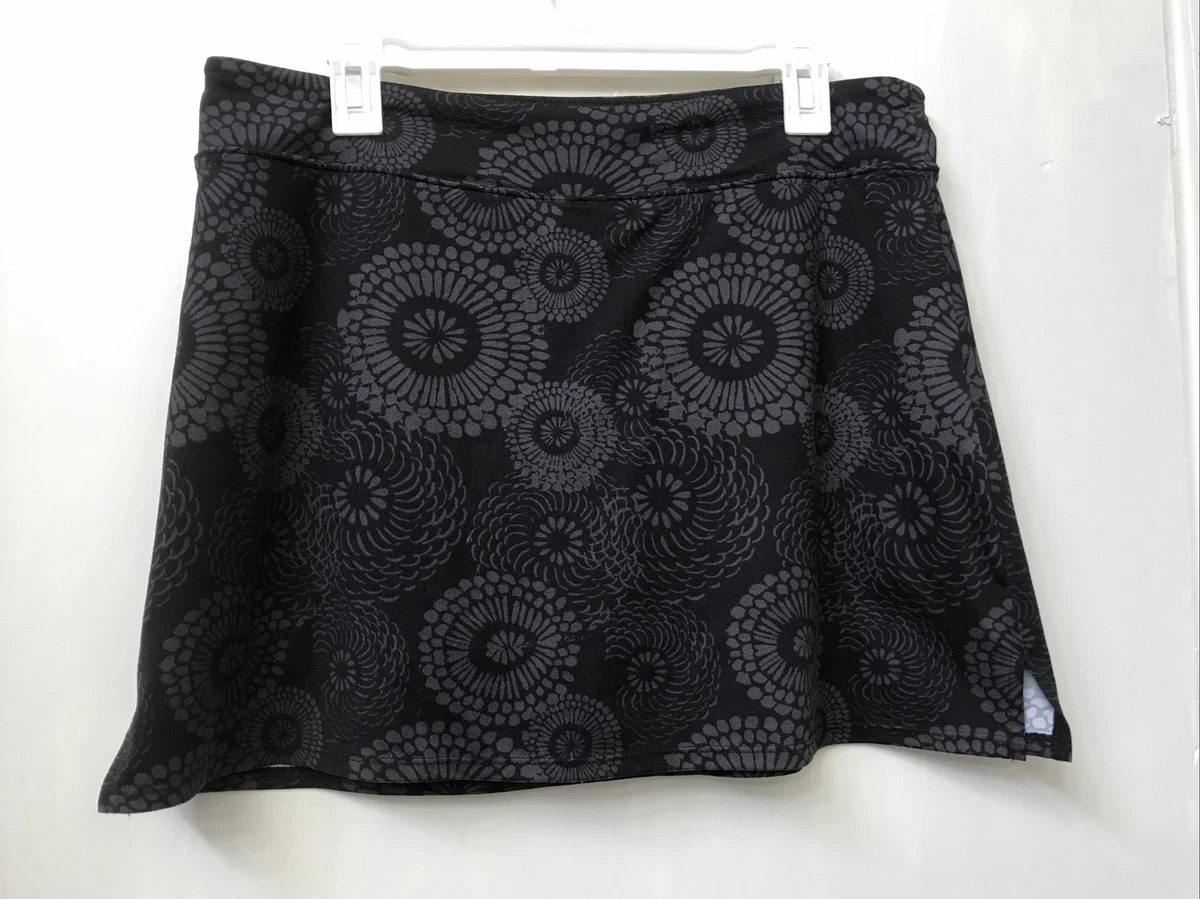 Tranquility by Colorado Clothing Womens Skort Black Gray Medallion