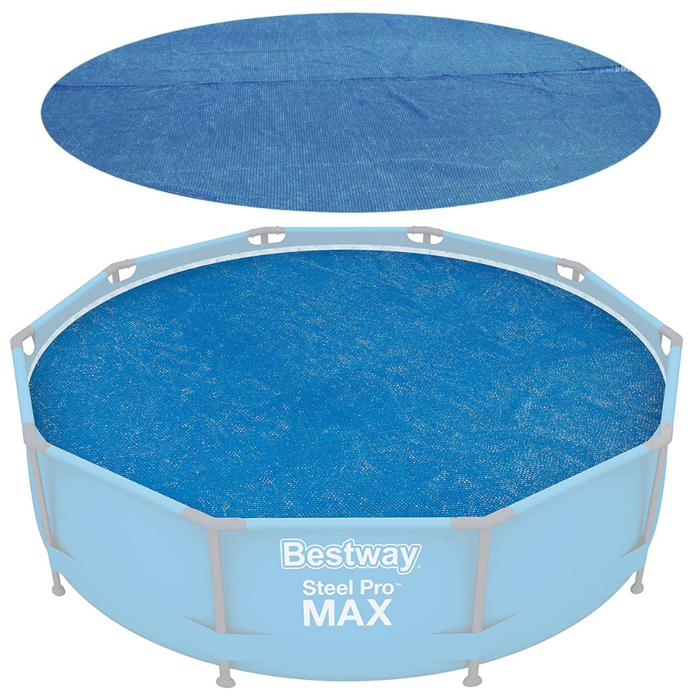 Bestway TELO COPERTURA COPRI PISCINA 305 cm SOLARE TERMICO RISCALDAMENTO ACQUA