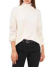 VINCE CAMUTO Drop Shoulder Turtleneck Sweater MSRP 89 Size XL 5D 2828 Blm