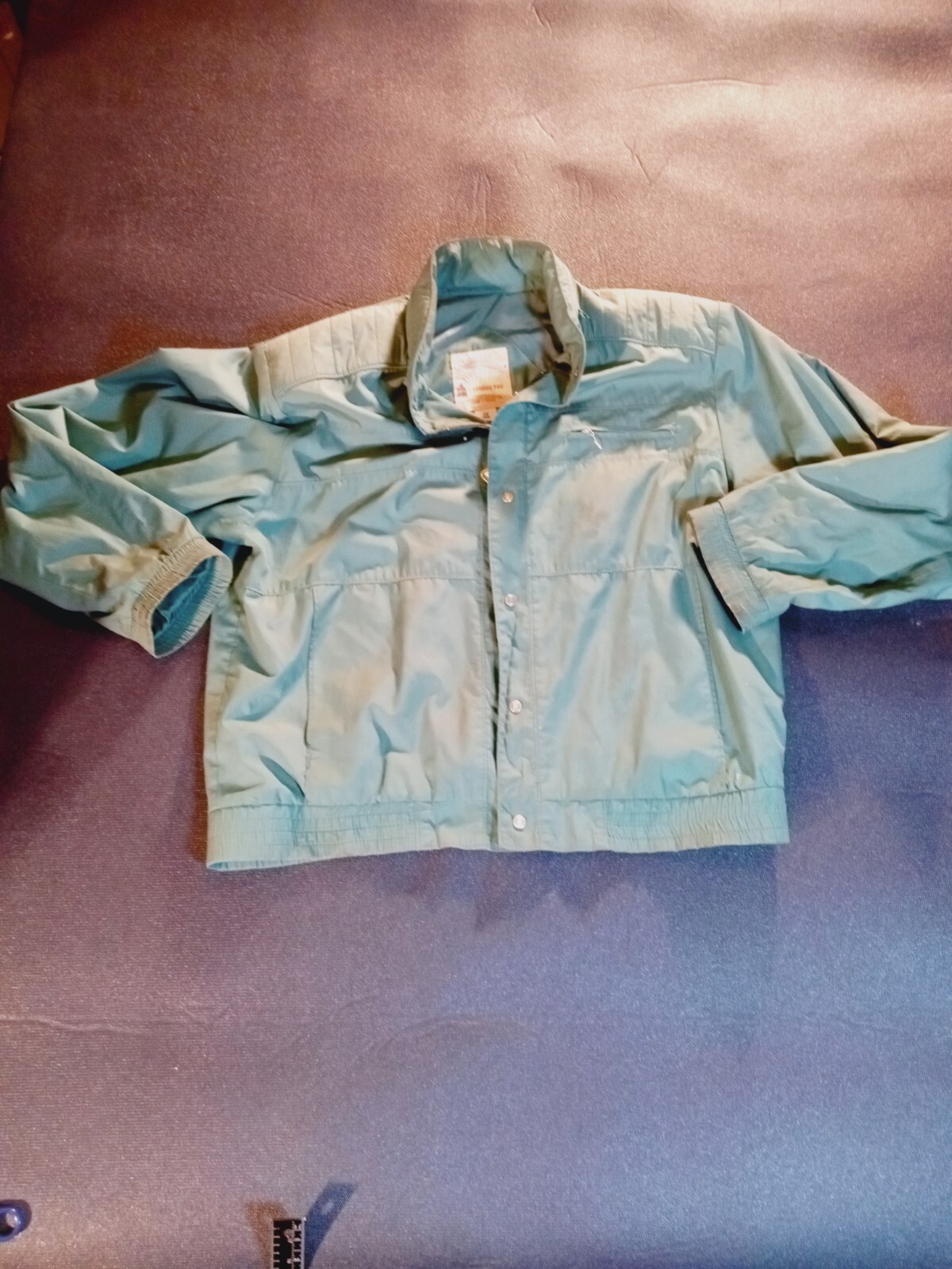 Rare VTG London Fog Thinsulate Light Green Jacket Coat Size 42 Reg