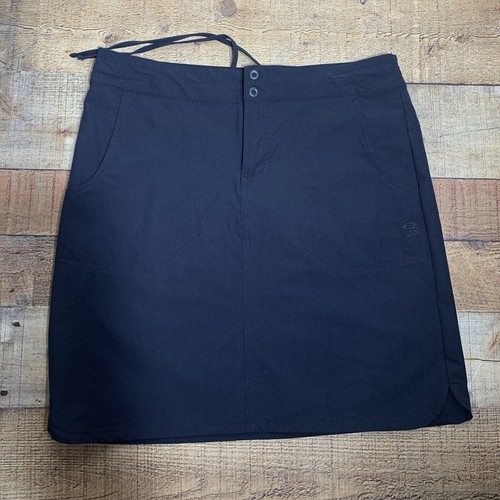 Mountain Hardwear 6/38 Womens Black Skirt With Pockets Yuma Outdoor Active