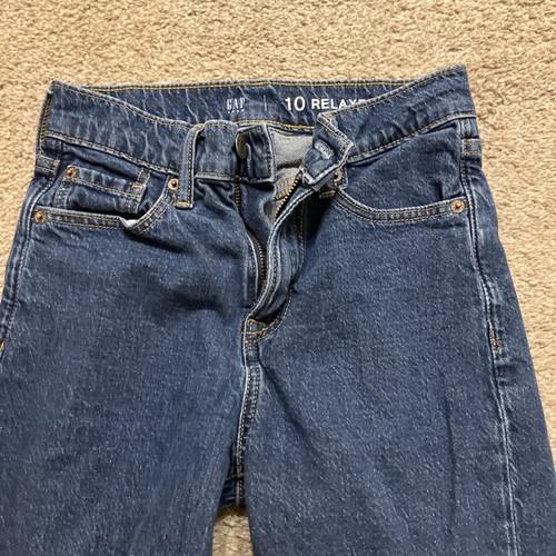 Gap Boys Jeans Teen Relaxed Fit Taper Size Youth Size 10 - Picture 2 of 8