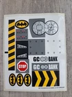 lego batman the batmobile: two-face's escape 7781 ORIGINAL STICKER SHEET ONLY