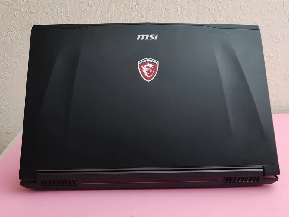 Gaming Laptop Msi Intel i7 250GB M.2 SSD 500GB HDD 16GB DDR4 RAM VR Ready - Image 4 of 4