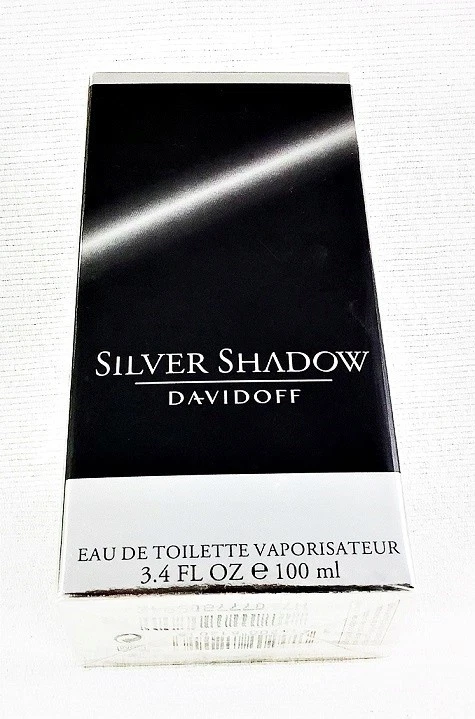 ⭐⭐ DAVIDOFF SILVER SHADOW EAU DE TOILETTE 100 ML Nuevo EMBALAJE ORIGINAL RARO ⭐⭐