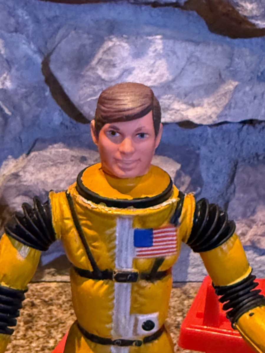 フィギュア　メジャーマットメイソン 1969 Mattel Major Matt Mason Figure, XRG-1 REENTRY GLIDER