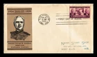 DR JIM STAMPS US COVER PANAMA CANAL 25TH ANNIVERSARY FDC SCOTT 856 LINPRINT