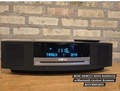 Refurbished Bose Wave Music System AWRCC1 CD/AM-FM Radio + Remote +1 Yr Warranty