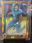 2025 Topps Chrome Football Gold Lava Refractor Travis Etienne Jr. #BA-TE