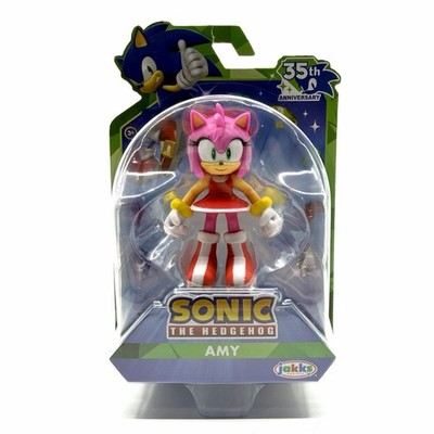 Jakks Pacific Sonic The Hedgehog 35th Anniversary Amy 2.5  Action Figure