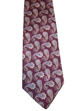 Polo Ralph Lauren Men's Paisley 100% Silk Tie Made In USA