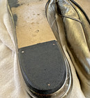 Proxy Metallic Floral Leather Slip-On Flats Silver Gold Women's Size 10 M — photo 8