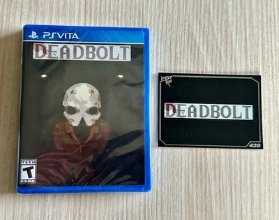Deadbolt NEU SEALED Limited Run Games PS Vita PlayStation PSV LRG Sammler