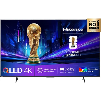 Hisense 65 Zoll QLED-Fernseher, 65E77Q PRO, 164 cm, UHD, 🌟 144Hz schwarz 2025