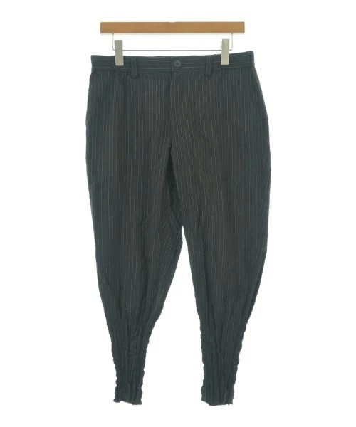 Pantalon En Laine ISSEY MIYAKE MEN - Taille L (équivalent 32/33) - Imprimé Dégradé Rayé - Occasion Très Bon état
