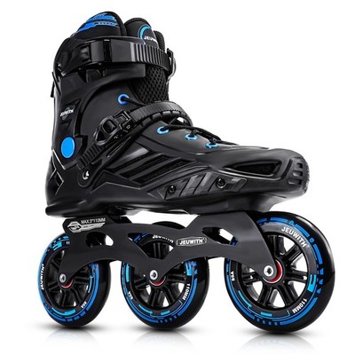 Jeuwith Inline Skates 3 Wheels 110Mm Roller Skates Blades For Adult Women Men