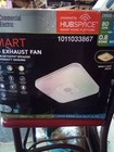 Commercial Electric BF1112 80/110 CFM Smart Bathroom Fan & Bluetooth Speaker 