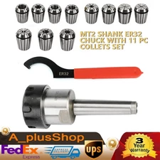MT2 ER32 Morse Taper Collet Chuck Tool Holder ER32 Collet Set Milling Tool Set