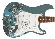 Robert Johnson Tribute Concert Living Colour + Signed Graphics Guitar ACOA