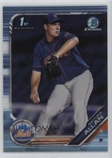 2019 Bowman Draft Chrome Sky Blue Refractor Matthew Allan #BDC-48 15fy