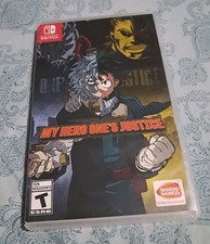 My Hero One's Justice NO GAME Nintendo Switch Original Replacement CASE ONLY