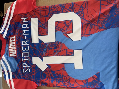 Adidas Spider-Man boys Set Sz XS US Authentic - Picture 5 of 8