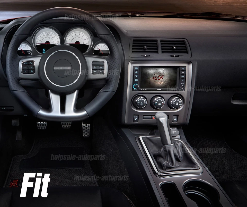 Radio estéreo GPS navegación Wifi para Dodge Challenger 2008-2014 Carplay Android 13 Foto 3 de 4