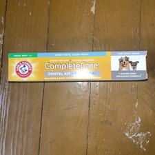 Arm Hammer Complete Care Charcoal Baking Soda Mint Dog Toothpaste, 0.84 oz