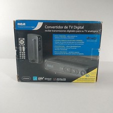 RCA Digital To Analog TV Converter Box DTA800B1 With Remote Over the Air