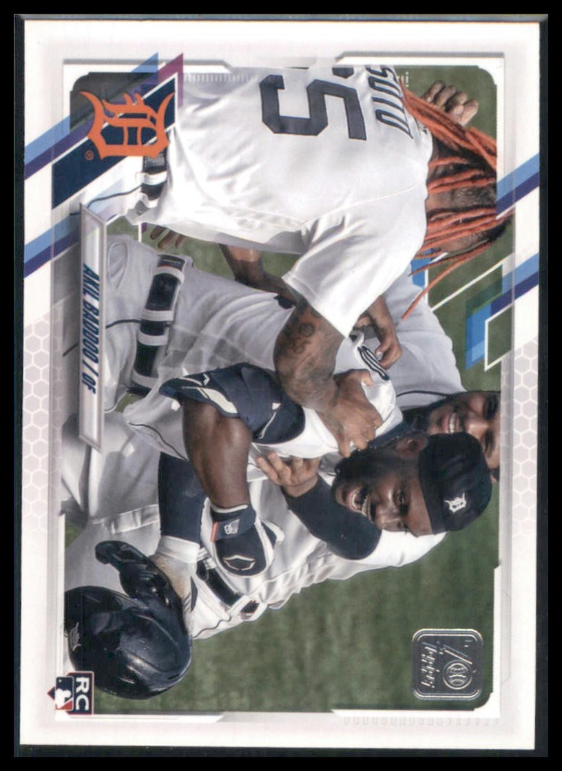 2021 Topps Update #US196b Akil Baddoo RC [Base] Detroit Tigers NM-MT