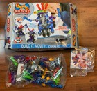 New Builderz Zoob Bot 54 Pc Builds 4 Robot Models, 12 Other Creations No Box