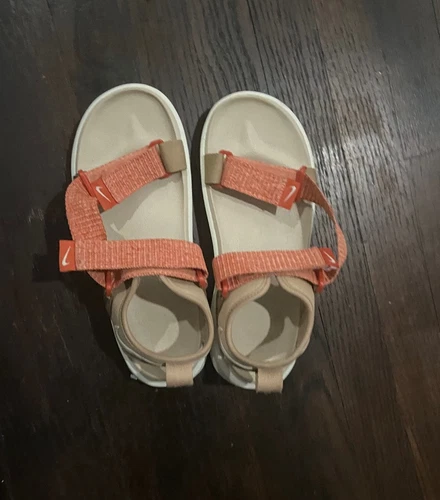 sandali nike donna 7 5 nuovi senza scatola arancione abbronzatura