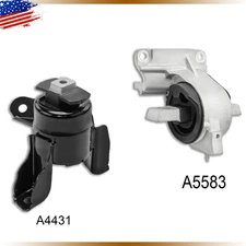 2x Engine Motor & Transmission Mount for Ford Fusion Mazda Mercury Auto Trans