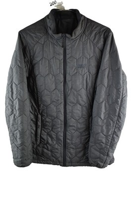 JACK WOLFSKIN Grey Padded Jacket size Uk 12 Womens Quilted Casual Outdoors