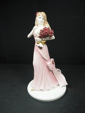 Coalport Figurine Language of Red Flowers Limited Edition