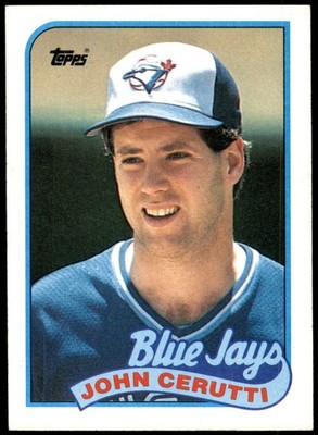 John Cerutti Toronto Blue Jays 1989 Topps #347 MLB Baseball Card