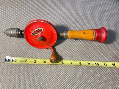 Vintage Dunlap Egg Beater Style Drill in Good Working Order
