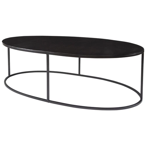 Uttermost Coreene Oval Coffee Table - Picture 3 of 4