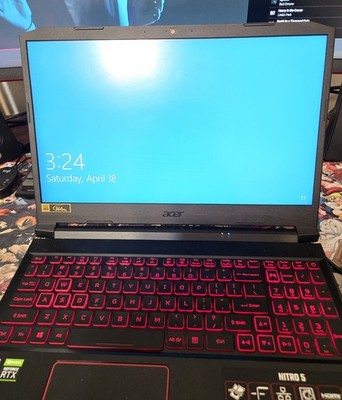 Acer Nitro 5 15.6 144hz i5-10300H 2.50GHz 8GB 256GB SSD NVIDIA RTX 3050 (READ)
