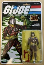 GI Joe Cobra Commander Python Patrol ReAction  Super7 Target Exclusive Figure