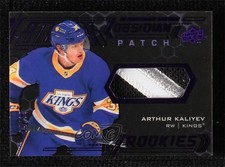 2020 SPx UD Black Obsidian Rookies Purple 4/35 Arthur Kaliyev #ORJ-AK Patch 04th