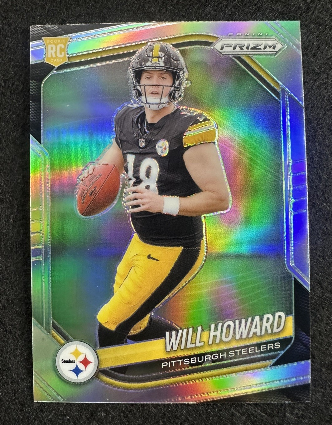 2025 Panini Prizm Will Howard Rookie RC Silver Prizm #367