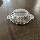 Vintage Silver City Blossom Divided Candy Dish with Silver Floral Overlay 8 In. — photo 6
