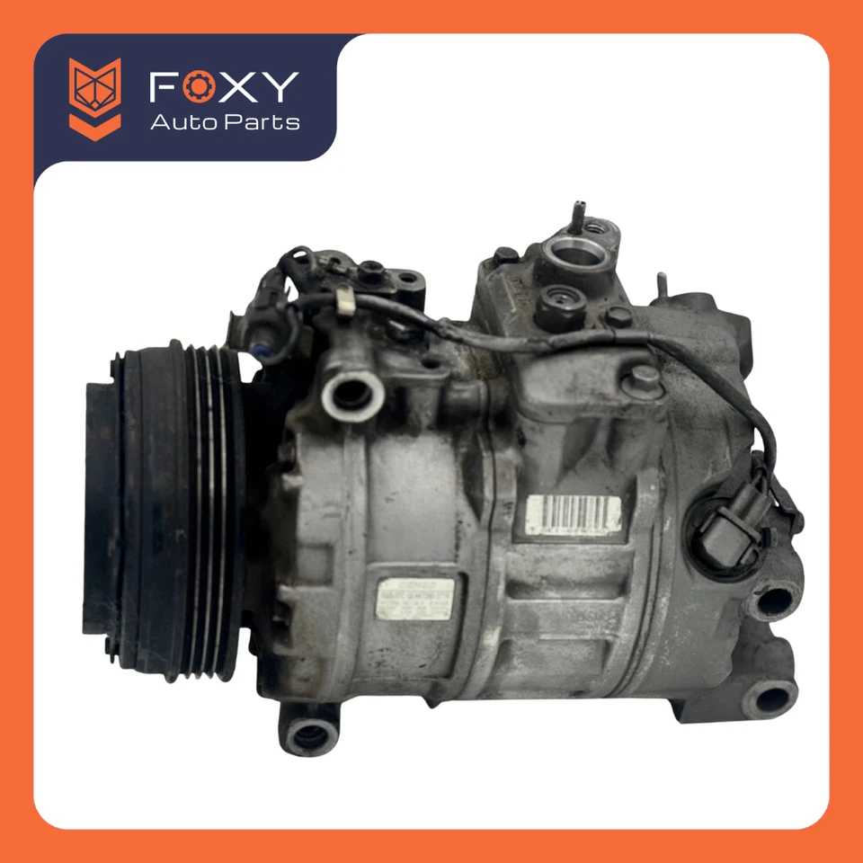 09-18 BMW 550i 650i 750i X5 X6 N63 4.4L A/C AC COMPRESSOR PUMP GE447260-2774 - Image 2 of 4