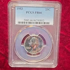 1953 Washington Quarter 25C Proof Silver PCGS PR66 KM#164 Philadelphia