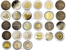 #RM# ALL 2 EURO COMMEMORATIVE FROM 2025 UNC - 27 COINS