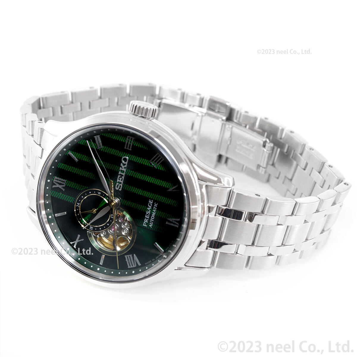 〈PRESAGE〉SARY237 自動巻き 腕時計 グリーン〈SEIKO〉 SEIKO PRESAGE SARY237 Japanese Garden Mechanical Automatic