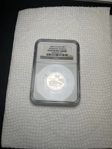 2009 S Quarter US Territories PF69 Ultra Cameo American Samoa NGC Certified