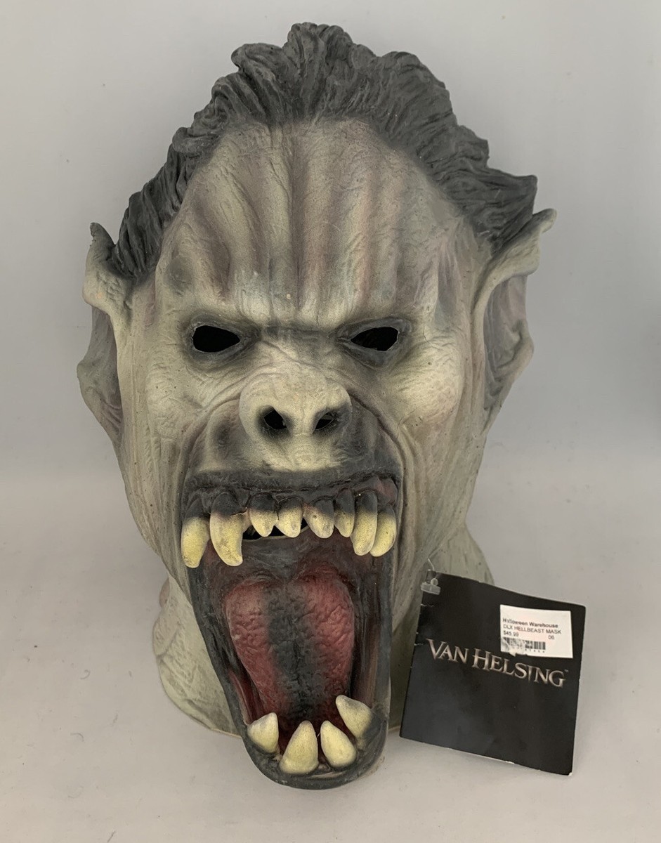 Van Helsing Adult Mask Horror Film Vampire Overhead Latex